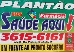Farmácias de Plantão em São Gotardo