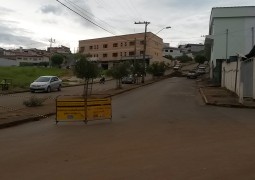Perigoso cruzamento em frente a Rodoviária necessita de sinalização urgente