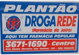 Farmácias de plantão em São Gotardo