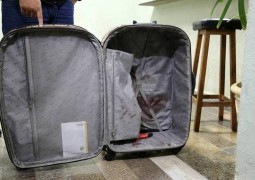 Aeromoça é encontrada morta dentro de mala de viagens