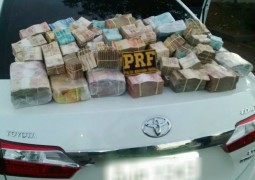 Homem é detido com R$ 1 milhão em dinheiro em carro próximo a cidade de João Pinheiro