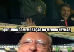 Apesar da vitória Brasileira por 2×1 sobre a Venezuela, internautas não perdoam e Galvão Bueno, Ronaldo e Neymar viram memes