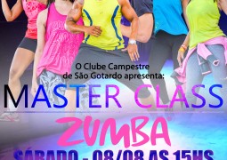 Vem aí Master Class de Zumba em São Gotardo