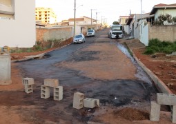 Após reportagem do Portal SG AGORA, obras na Pinheiro Machado retornam e em breve rua estará liberada