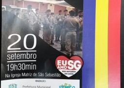 Orquestra da Banda de Música da 10ª RPM se apresenta em São Gotardo neste Domingo