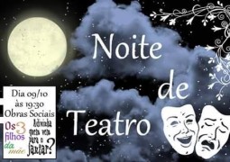 Noite de Teatro acontece em São Gotardo nesta sexta-feira (09)