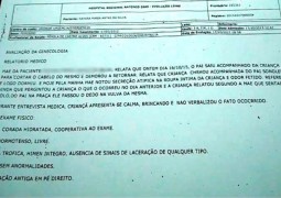 Garotinha de 03 anos de idade que teria sido violentada sexualmente pelo pai em Lagoa Formosa realiza exame e laudo não confirma possível violência