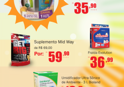 Confiram as promoções da Drogaria 2000 neste mês de Novembro