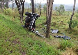 Duas pessoas de Campos Altos morrem em grave acidente na BR-262