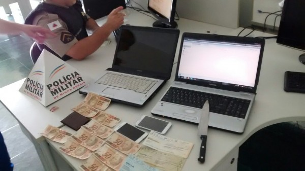 Materiais e dinheiro vindos do crime de furto são recuperados