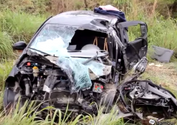 Duas pessoas morrem e outras duas ficam gravemente feridas em acidente envolvendo veículo que iria para São Gotardo