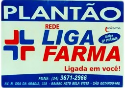 Farmácias de plantão em São Gotardo
