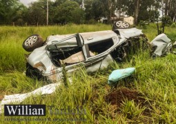 Homem de 32 anos morre em grave acidente de trânsito na BR-262 próximo à cidade de Campos Altos