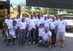 Membros do Terço dos Homens de São Gotardo participam de evento em Aparecida do Norte