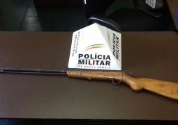 Polícia Militar Ambiental realiza apreensão de mais uma arma de fogo na zona rural de São Gotardo