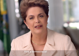 Durante a madrugada Dilma Rousseff divulga vídeo contra o impeachment na internet