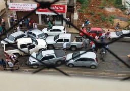 Motorista sofre mal súbito e provoca acidente envolvendo sete veículos em Patos de Minas