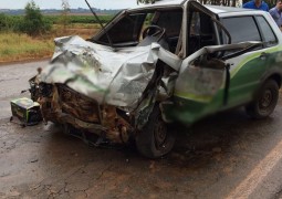 Homem morre em grave acidente na BR-354 ocorrido durante o horário de almoço desta segunda-feira