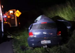 Duas pessoas morrem em grave acidente na BR-262 próximo ao posto Xodó em Campos Altos