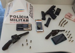 Revendedora de jóias sofre tentativa de assalto à mão armada em São Gotardo mas Polícia Militar age rápido e prende autores