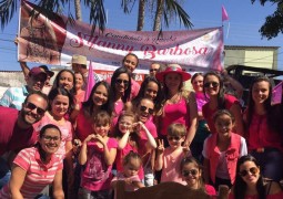 Candidata a Rainha da Fenacen 2016 Stfanny Barbosa realiza blitz em São Gotardo e convida sua torcida para a Festa