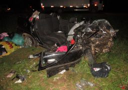 Duas pessoas morrem em grave acidente na BR-354 próximo ao trevo de Rio Paranaíba