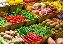 Preços de frutas e legumes caem 4,57% segundo a CEAGESP