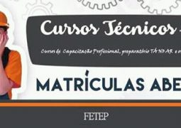 FETEP abre vagas para cursos técnicos que se iniciam em Agosto em São Gotardo