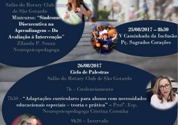 IV Seminário em Educação Inclusiva de São Gotardo começa nesta quinta-feira