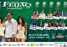 Wesley Safadão e Simone e Simaria são as grandes atrações da Festa do Feijão 2018