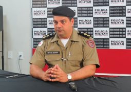 Comandante da PM realiza coletiva de imprensa em São Gotardo para falar sobre terras invadidas em Guarda dos Ferreiros