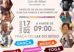 Lar do Idoso de São Gotardo realiza “Dia do Movimente-se” neste sábado e convida população para participar