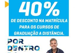 Com desconto de 40% na matrícula, Uninter de São Gotardo realizará “Dia da Matrícula” neste sábado