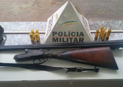 Polícia Militar Rodoviária Estadual realiza a prisão de homem por porte ilegal de arma de fogo na BR-354