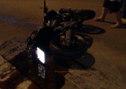 Grave acidente envolvendo motocicleta e van é registrado no perímetro urbano de São Gotardo