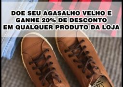 Promoção Social Loja Âncora: Leve seu agasalho para doação e ganhe desconto de 20% em qualquer produto da Loja