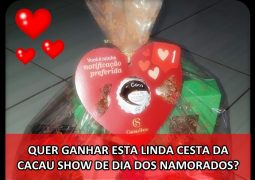 Pizzaria Dias sorteará CESTA DE CHOCOLATES neste Dia dos Namorados! Clique e saiba como participar