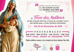 Terço das Mulheres de São Gotardo celebram primeiro aniversário neste domingo