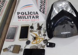 Autores furtam motocicletas em pátio credenciado pelo Detran-MG e são presos pela PM de São Gotardo