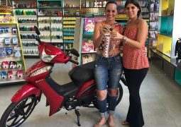 Papelaria ABC realiza sorteio de uma Moto zero KM para clientes de São Gotardo e Guarda dos Ferreiros