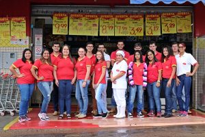 Atual equipe do Supermercado