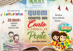 Em comemoração ao Dia Mundial do Livro, Papelaria ABC convida população São-Gotardense para o “Dia de Leiturinha”