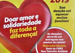 Hora de solidarizar: Campanha do Agasalho 2019 começa em São Gotardo