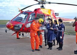 Bebê nasce com várias complicações médicas em Campos Altos e precisa de aeronave para ser transferido de cidade