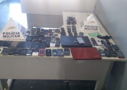 Autor de furto no Fórum de São Gotardo é preso pela PM. Homem furtou mais de 70 celulares