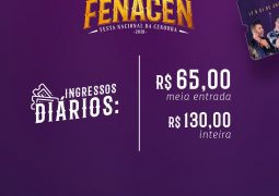 Sindicato dos Produtores Rurais divulga valores de ingressos diários para a FENACEN 2019