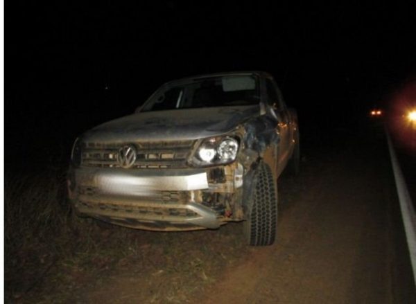 Ciclista não resistiu ao impacto da batida e morreu na hora (Foto: PM)