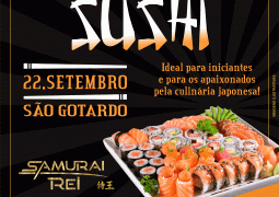 Realizado pelo Instituto Insight, vem aí Curso de Sushi em São Gotardo