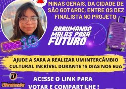 Escola da Inteligência promove promoção de intercâmbio e aluna de São Gotardo está entre os finalistas