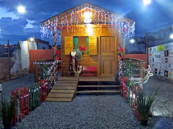 Em 2019, Casinha do Papai Noel da CDL está em novo endereço (Foto: SG AGORA)